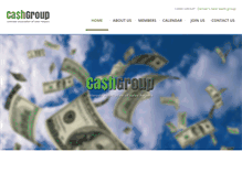Tablet Screenshot of cashgroup.com